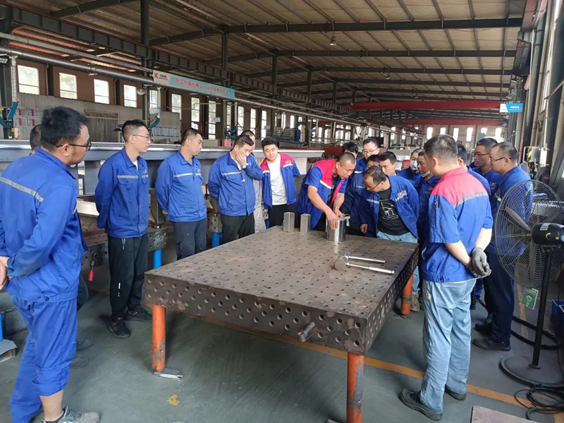 《提升技能，鑄就未來：公司焊工技能培訓火熱進行》